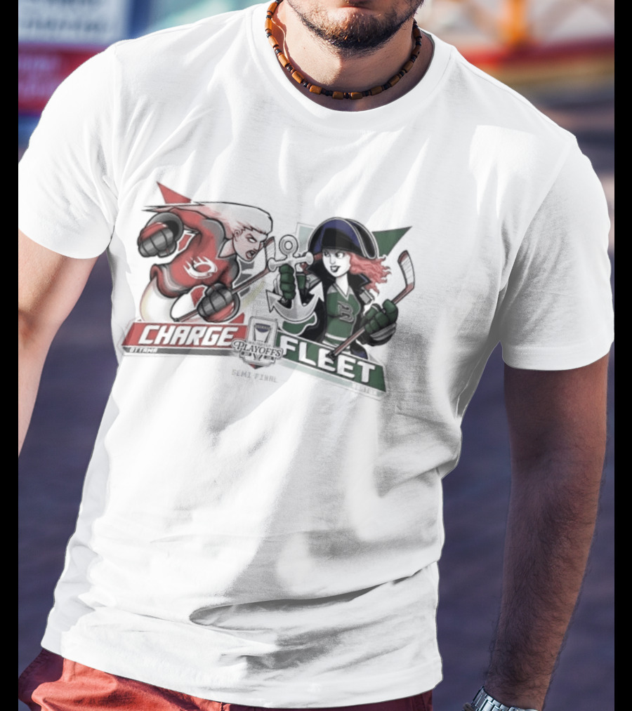 Ottawa Charge Vs Boston Fleet Walter Cup 2026 Head To Head Showdown T-Shirt