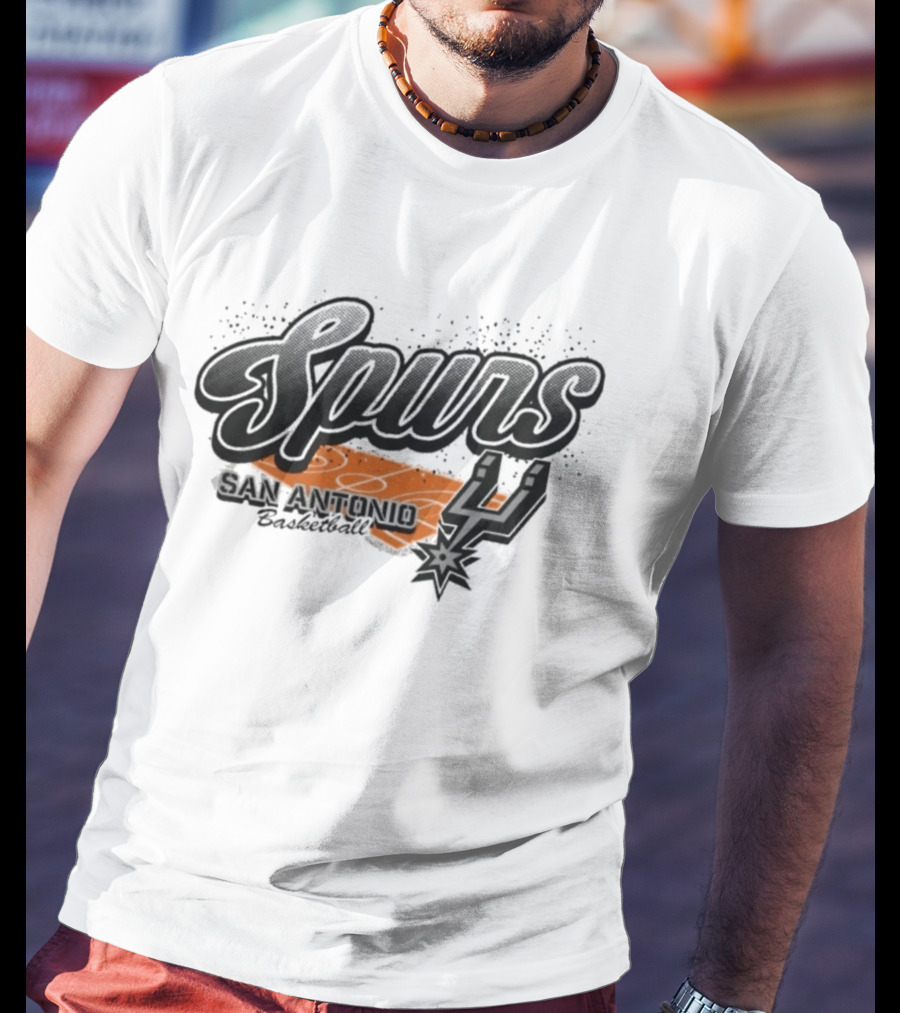 San Antonio Spurs Basketball Men's '47 Brand Evergreen Enfield Core T-Shirt