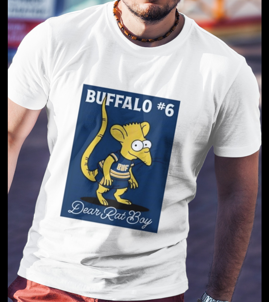 Buffalo #6 Dear Rat Boy BUF Jersey T-Shirt