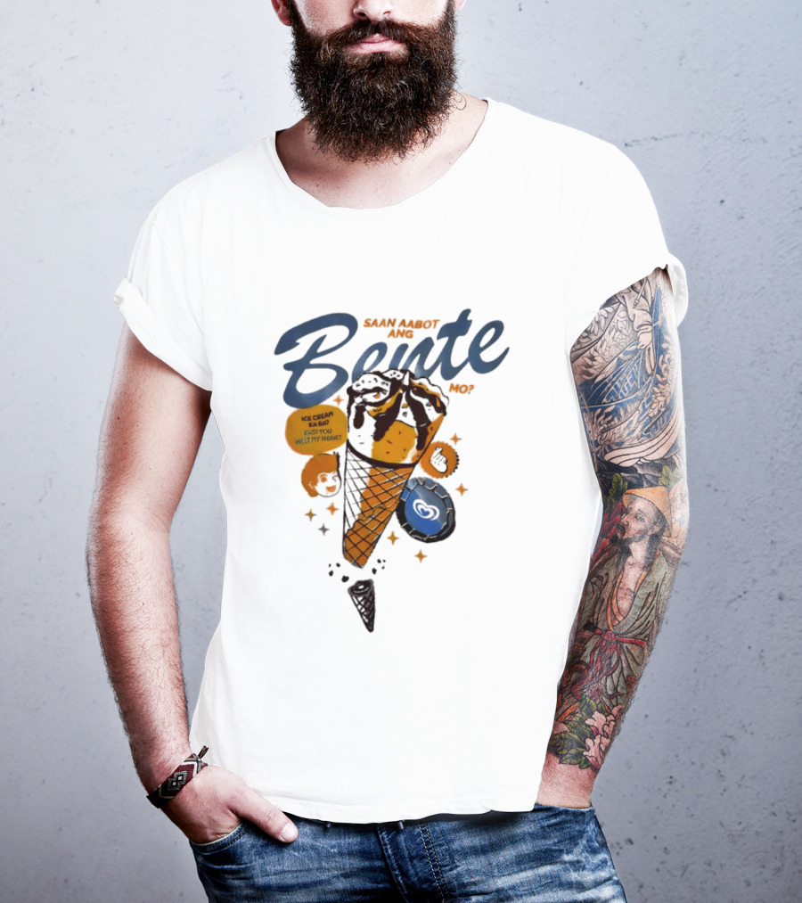 Saan Aabot Ang Bente Ice Cream Ka Ba Kasi You Melt My Heart T-Shirt