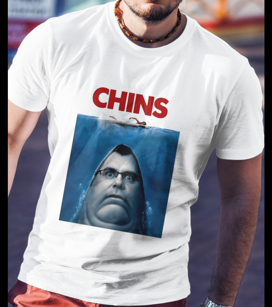 Chins X Jaws Movie T-Shirt