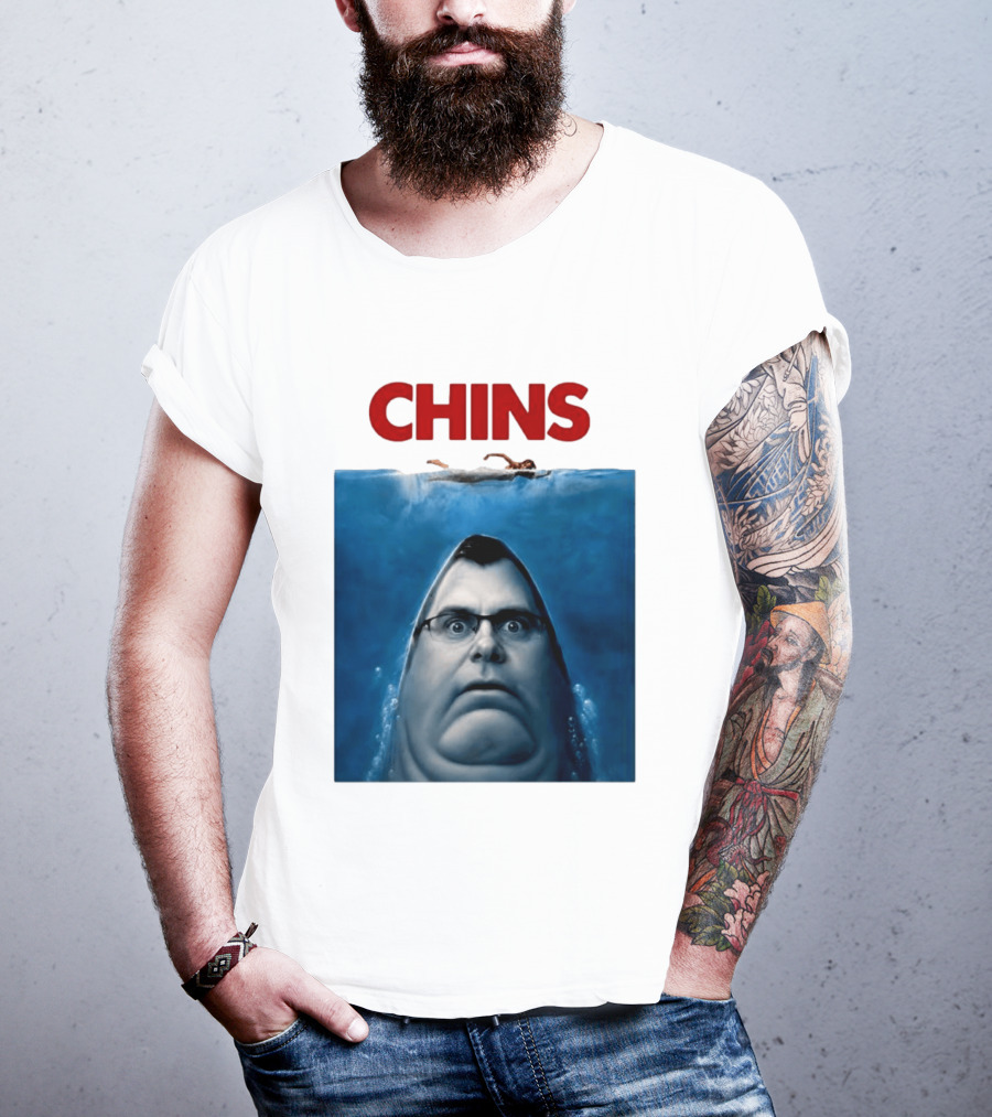 Chins X Jaws Movie T-Shirt