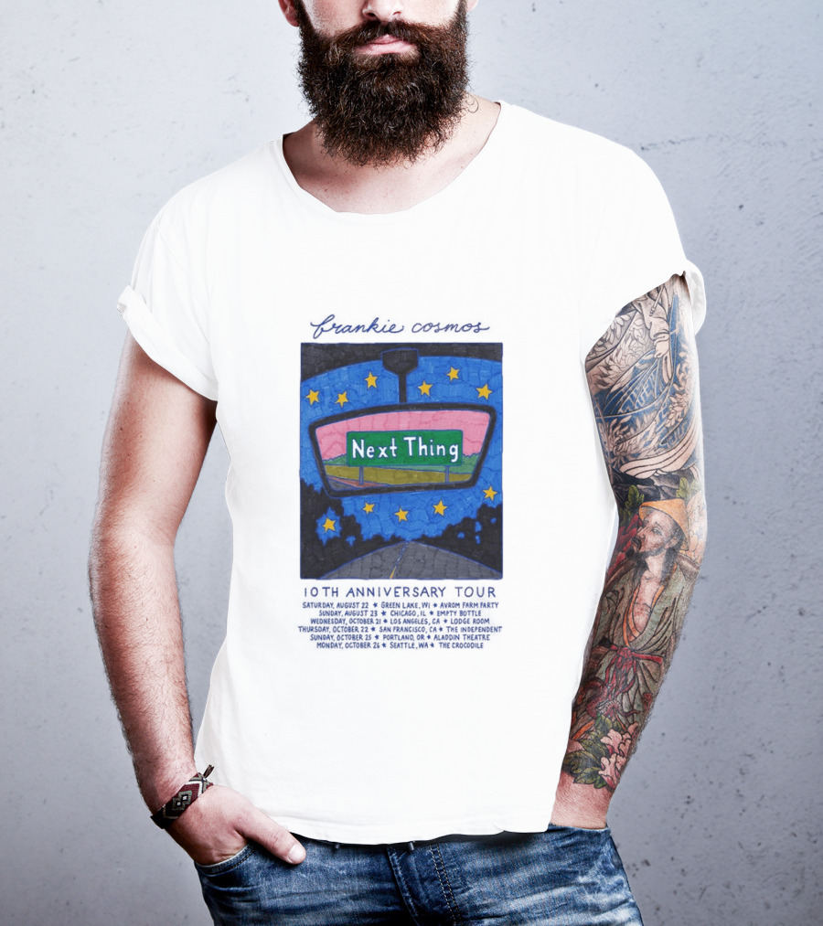 Frankie Cosmos World Tour Next Thing 2026 T-Shirt
