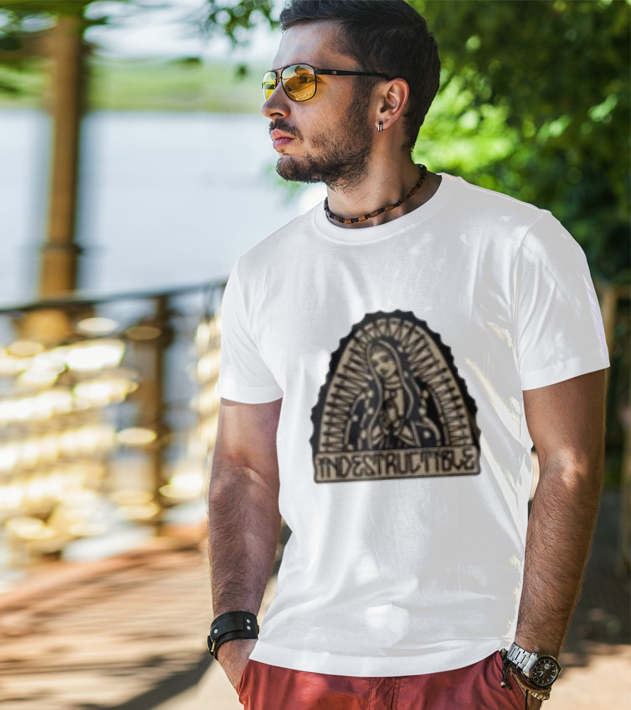 Indestructible Virgin Mary Guadalupe Iconic Mfg T-Shirt