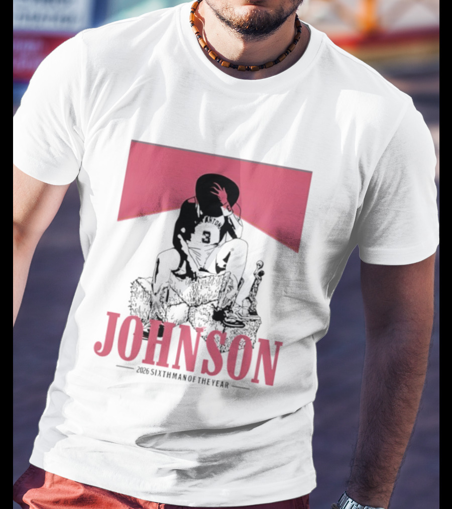 Keldon Johnson San Antonio Spurs 2026 Sixth Man Of The Year Johnson T-Shirt