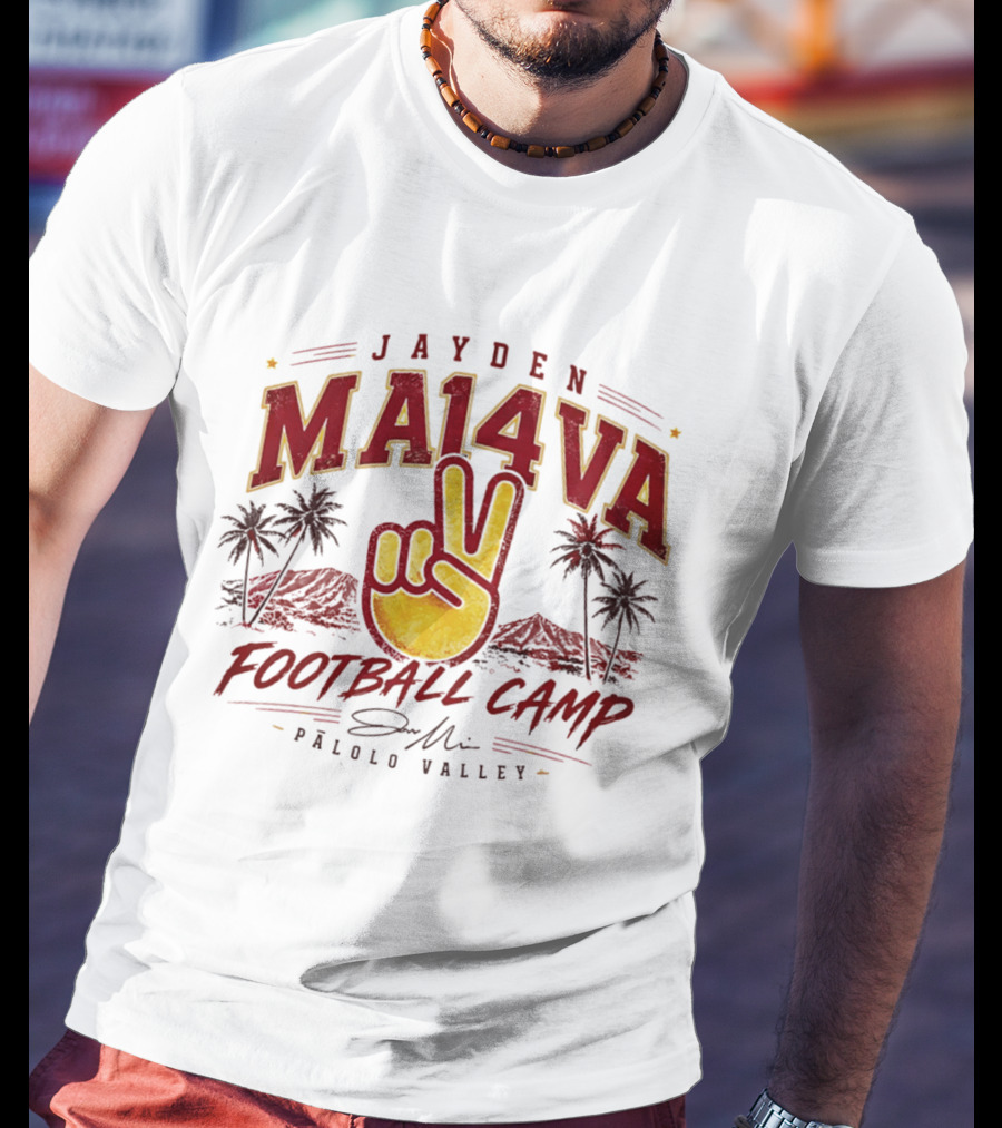 Jayden MA14VA Football Camp Pālolo Valley T-Shirt