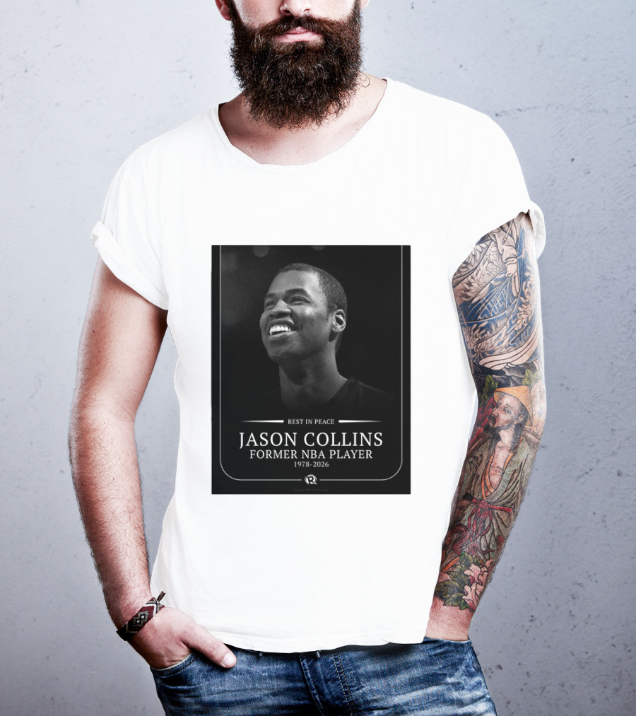 Rest In Peace Jason Collins Former NBA Player 1978 2026 T-Shirt