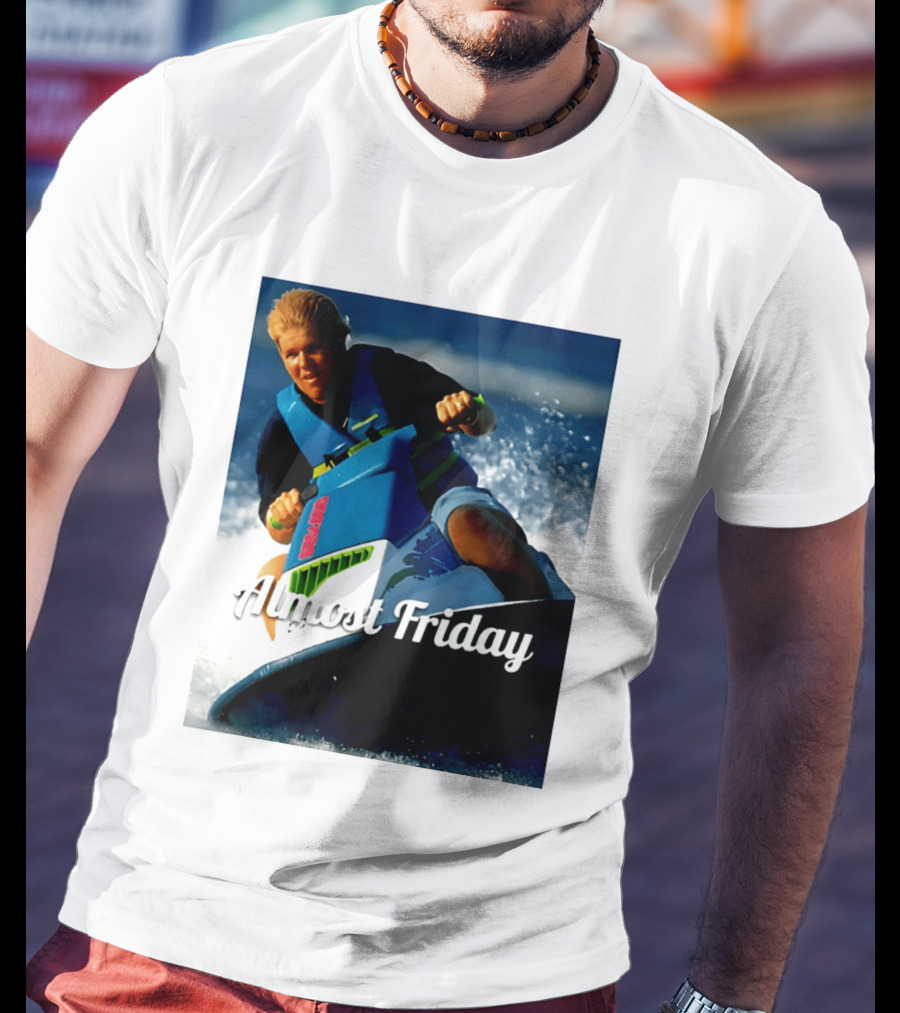 John Daly Throttle Jet Ski Almost Friday T-Shirt