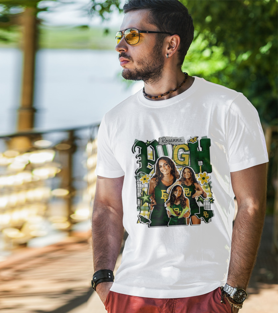 Rosanna Pugh Baylor Track And Field Team Collage T-Shirt