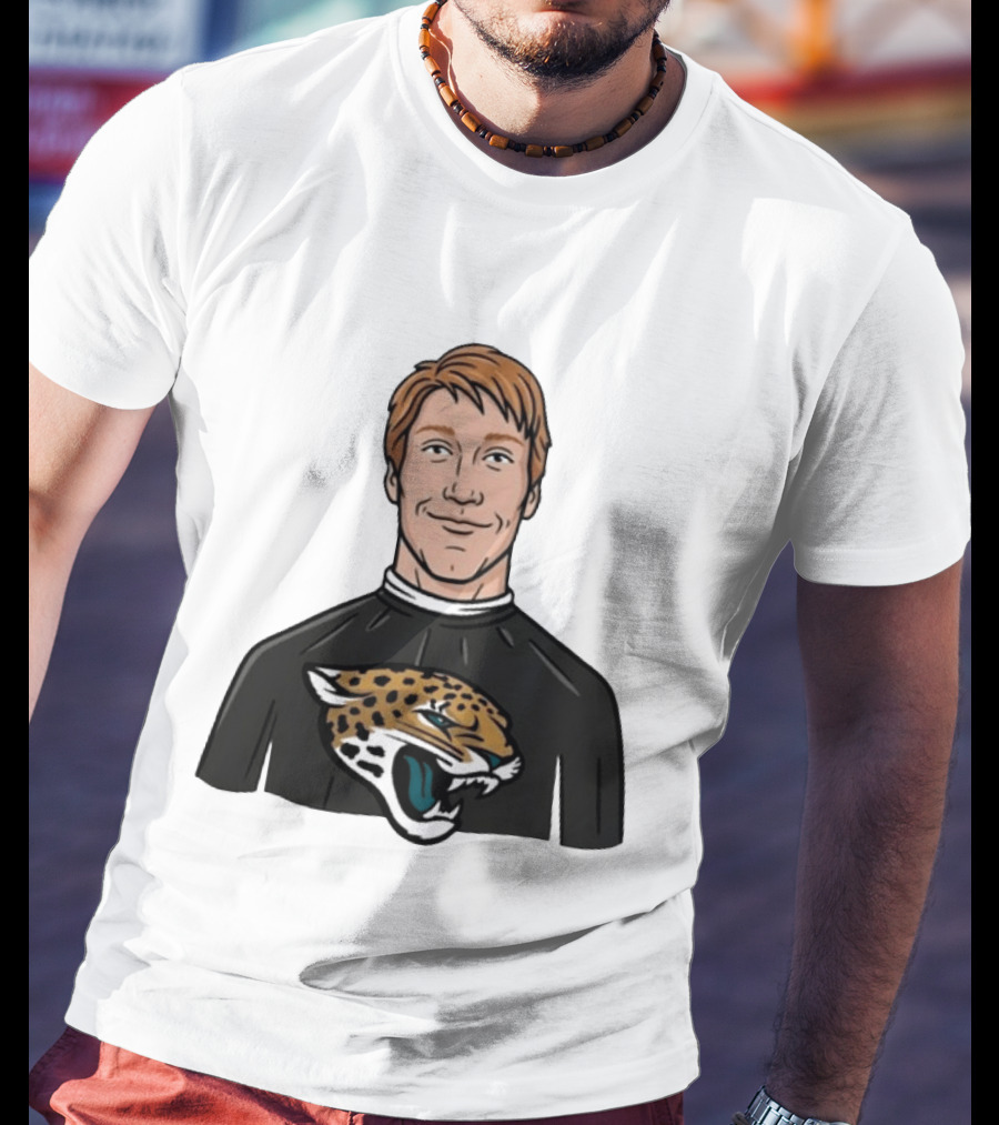 Trevor Lawrence Haircut Jacksonville Jaguars Meme T-Shirt