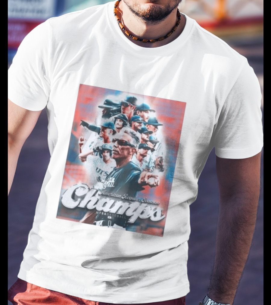 UTSA Baseball 2026 American Regular Season Champs Celebration T-Shirt