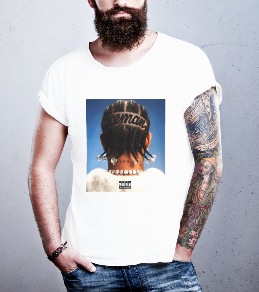Drake Iceman Adonis Parental Advisory Explicit Content T-Shirt
