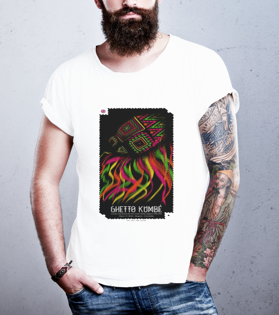 Ghetto Kumbé Centro Nacional De Las Artes Delia Zapata Olivella Bogotá Colombia Mayo 15 2026 T-Shirt