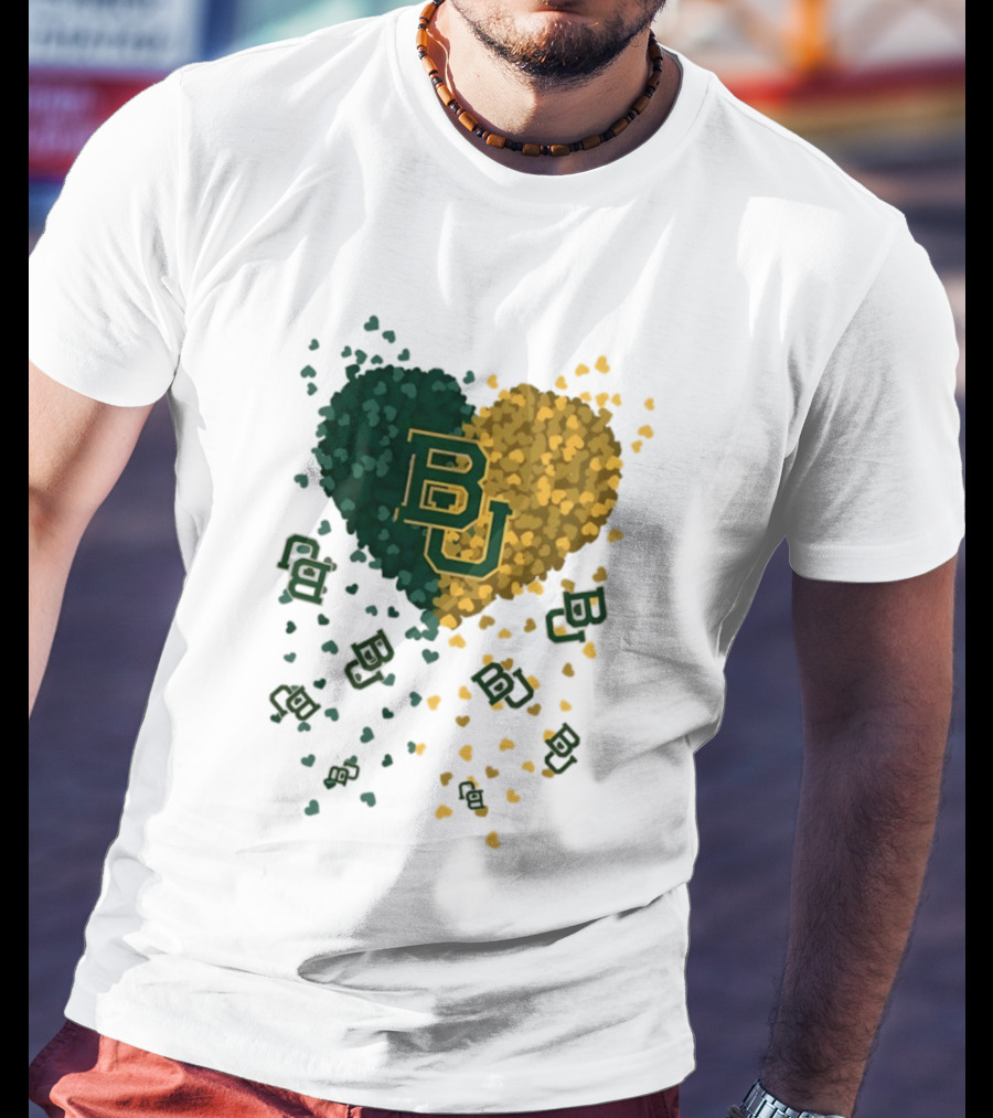 Heart Of Baylor Bears BU Football 2026 T-Shirt
