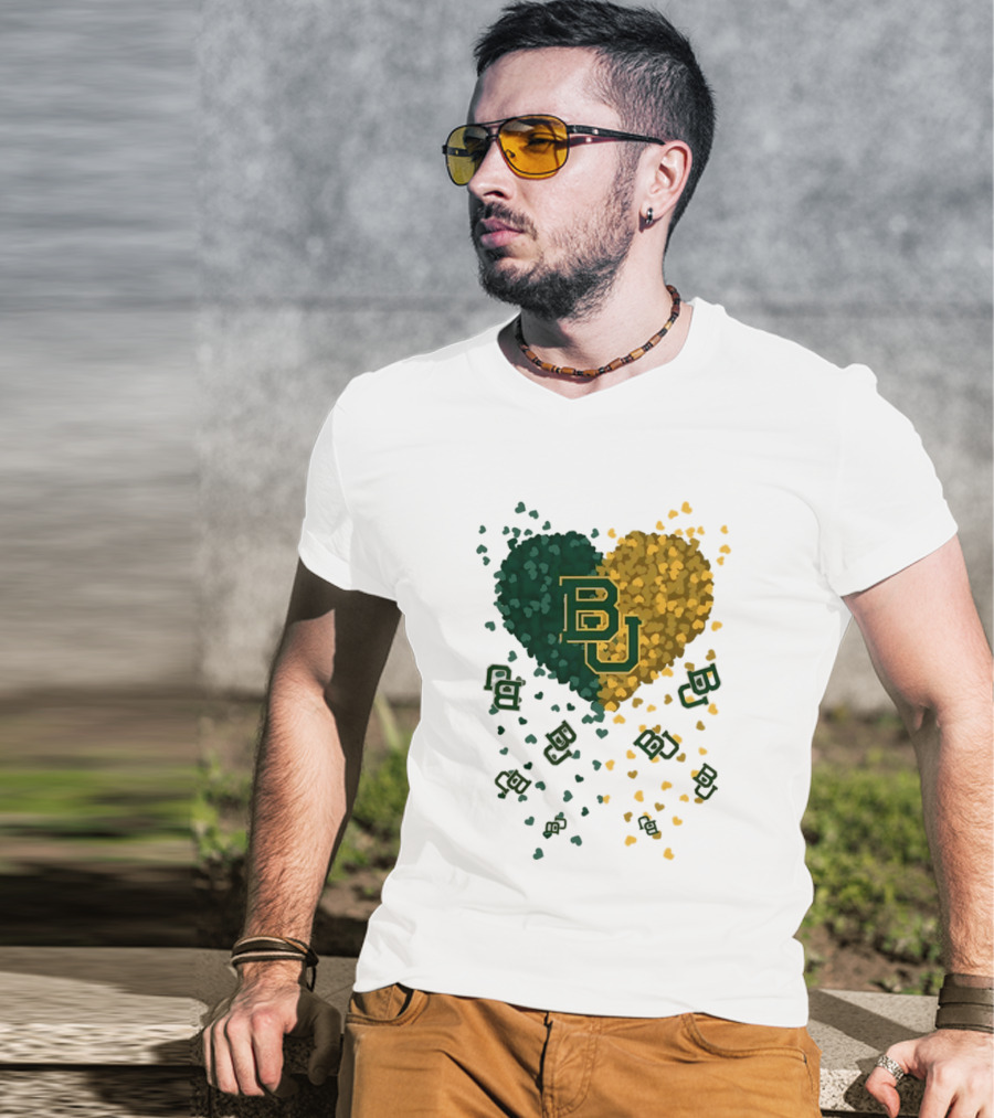 Heart Of Baylor Bears BU Football 2026 T-Shirt