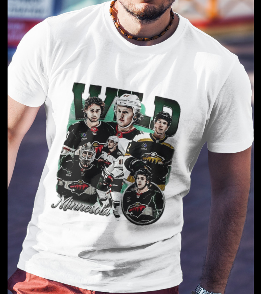 Minnesota Wild Hockey Team Players T-Shirt