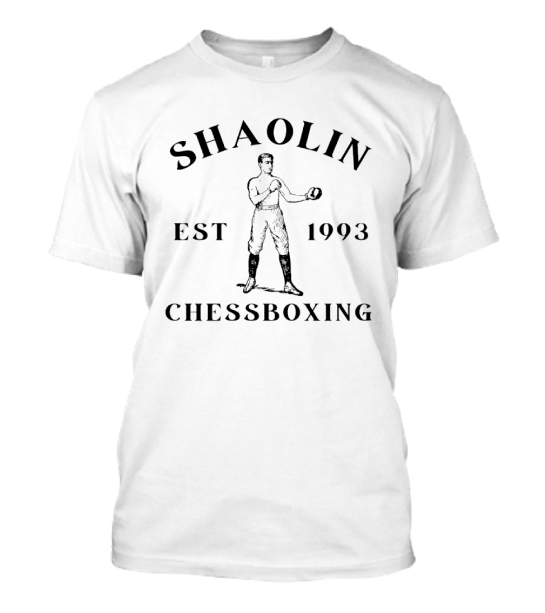 Shaolin Chessboxing Established 1993 Martial Arts Fighter T-Shirt