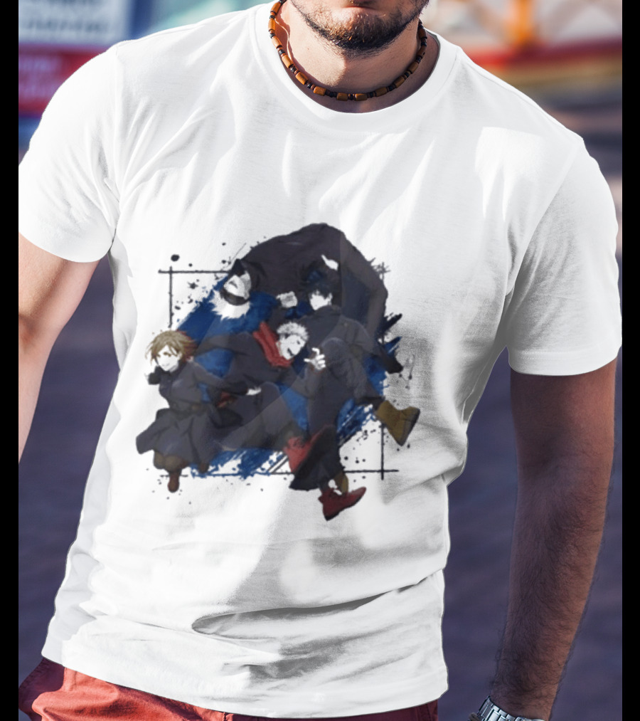 Jujutsu Kaisen Characters Dynamic Illustration 2026 Concert T-Shirt
