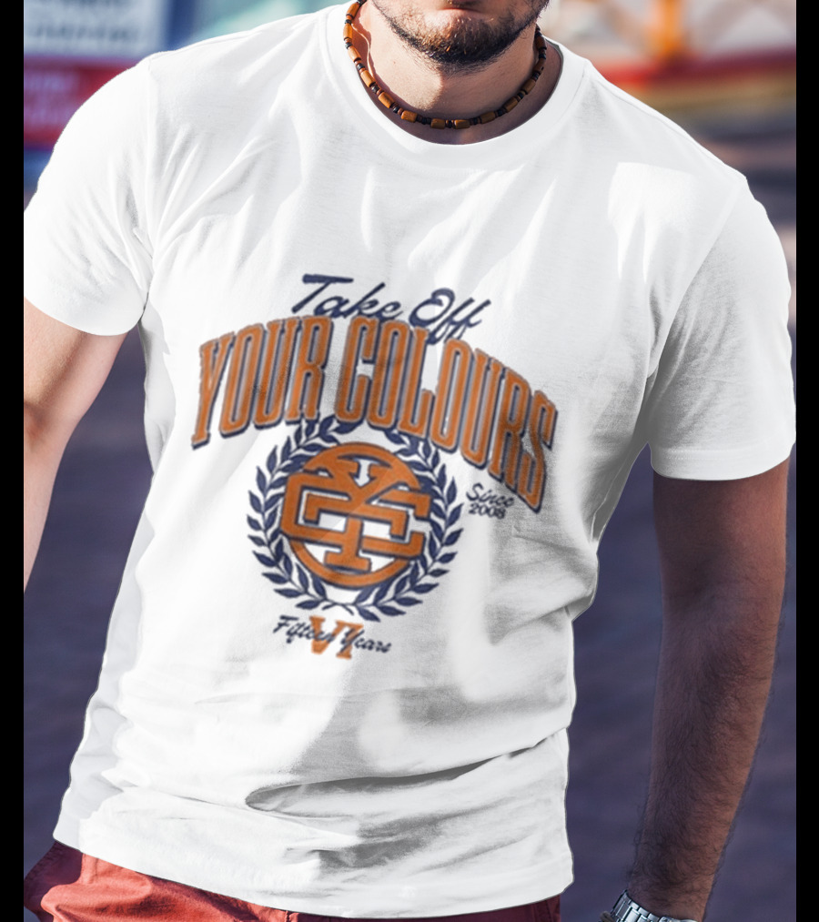 You Me At Six Take Off Your Colours 15 Years 2008 YMAS 15th Anniversary T-Shirt