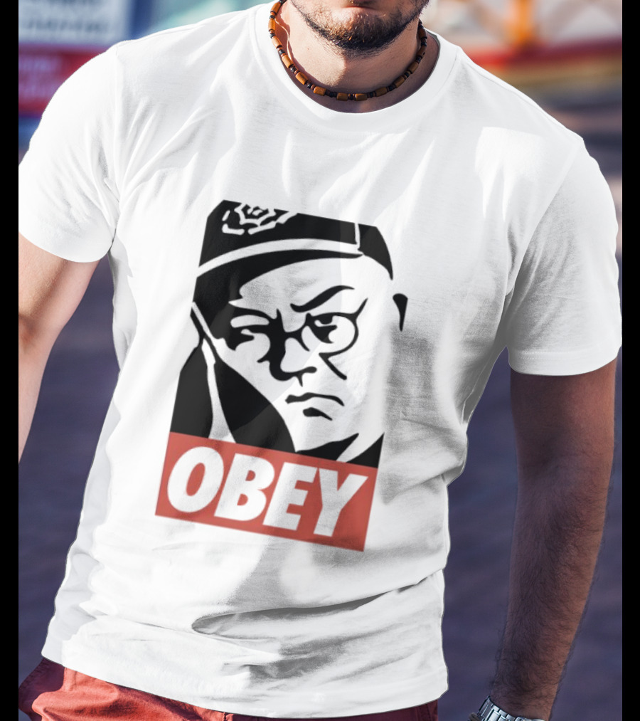 Obey Giant Face Shepard Fairey Street T-Shirt
