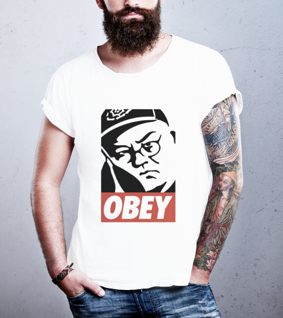 Obey Giant Face Shepard Fairey Street T-Shirt