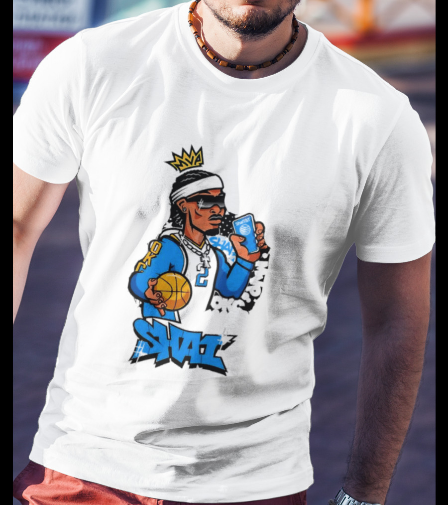Shai Gilgeous Alexander OKC Crown Basketball Graphic SGA T-Shirt