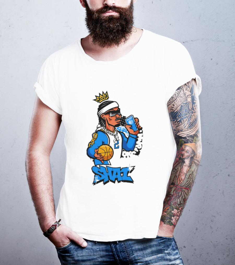 Shai Gilgeous Alexander OKC Crown Basketball Graphic SGA T-Shirt