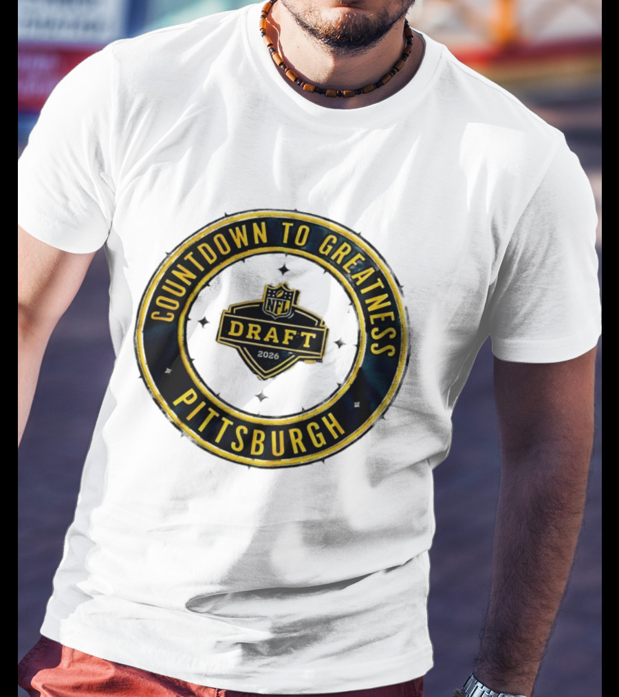 NFL Draft Countdown To Greatness Pittsburgh T-Shirt
