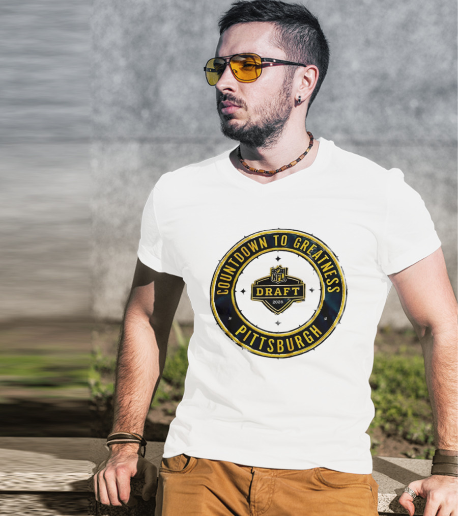 NFL Draft Countdown To Greatness Pittsburgh T-Shirt