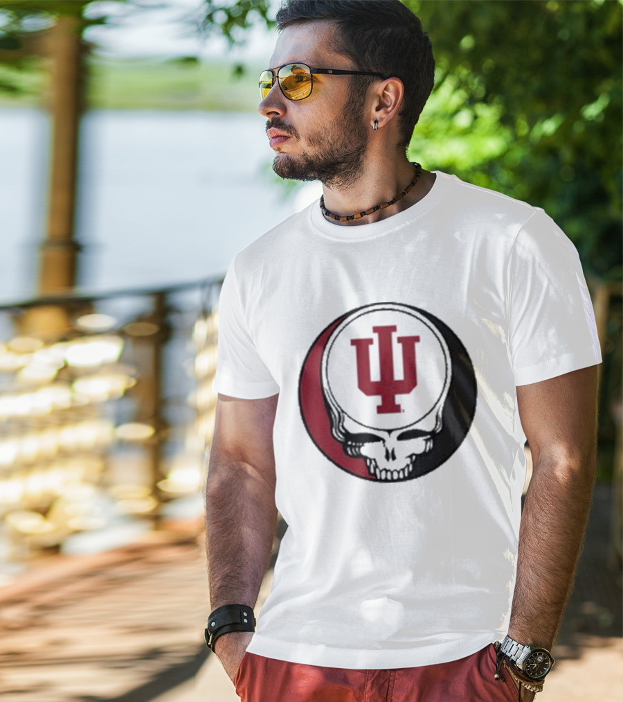 Indiana University Grateful Dead Steal Your Face T-Shirt
