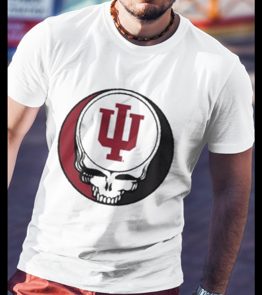 Indiana University Grateful Dead Steal Your Face T-Shirt