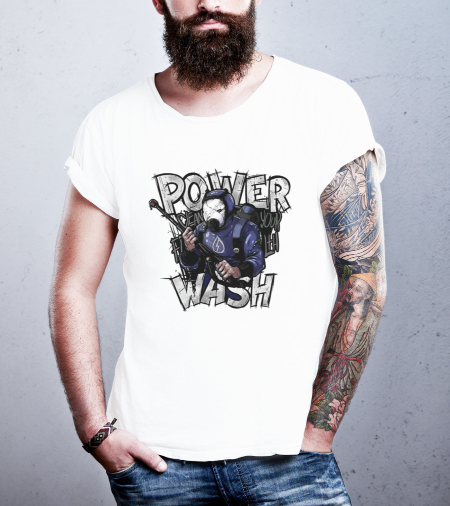 PowerWash Simulator Clean Your Fith T-Shirt