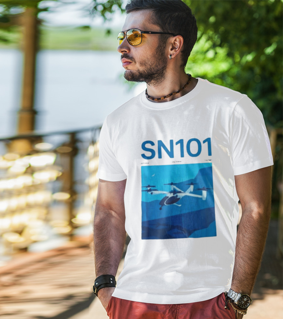 SN101 Joby Aviation First Flight Electric Air Taxi Innovation T-Shirt
