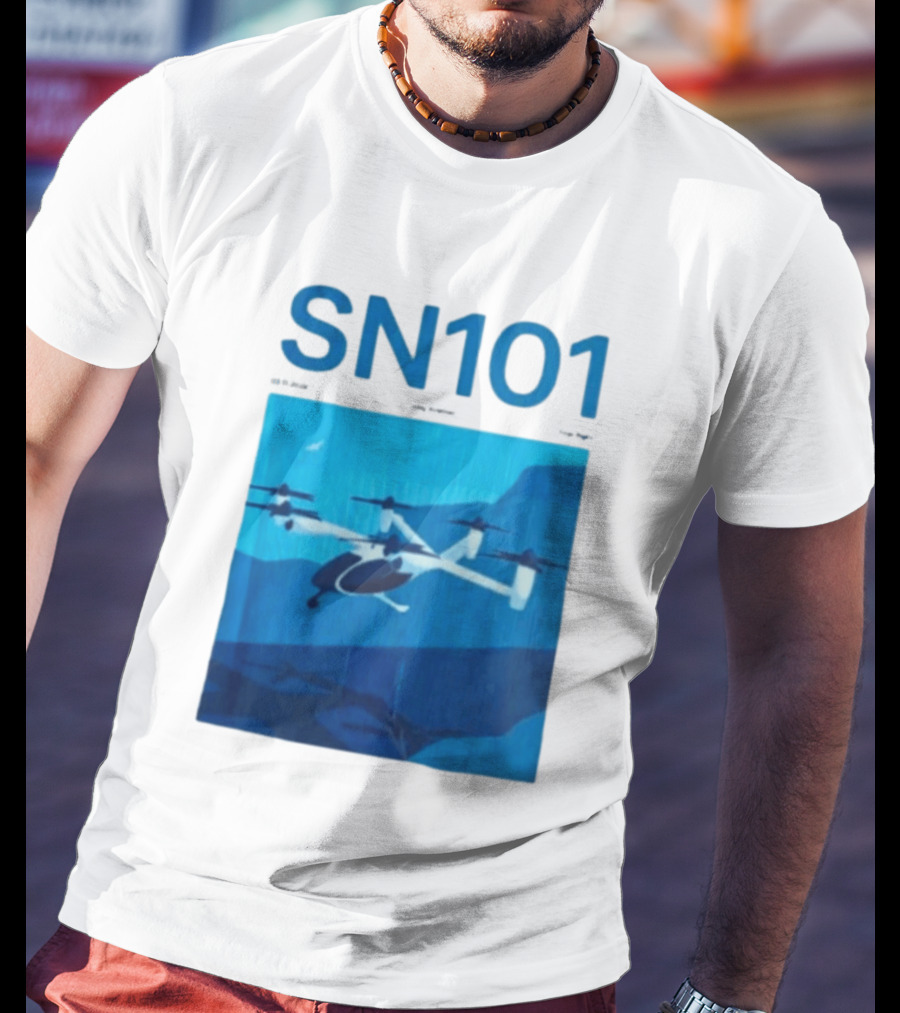 SN101 Joby Aviation First Flight Electric Air Taxi Innovation T-Shirt