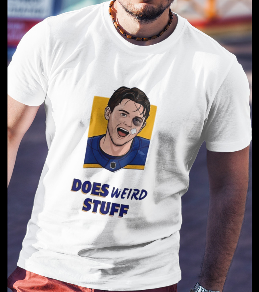Buffalo Sabres Zach Benson Does Weird Stuff T-Shirt
