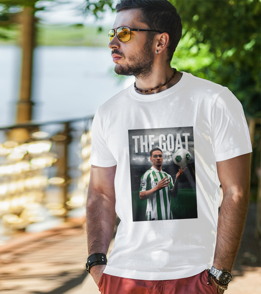 Antony Real Betis FC The Goat Soccer 2026 T-Shirt