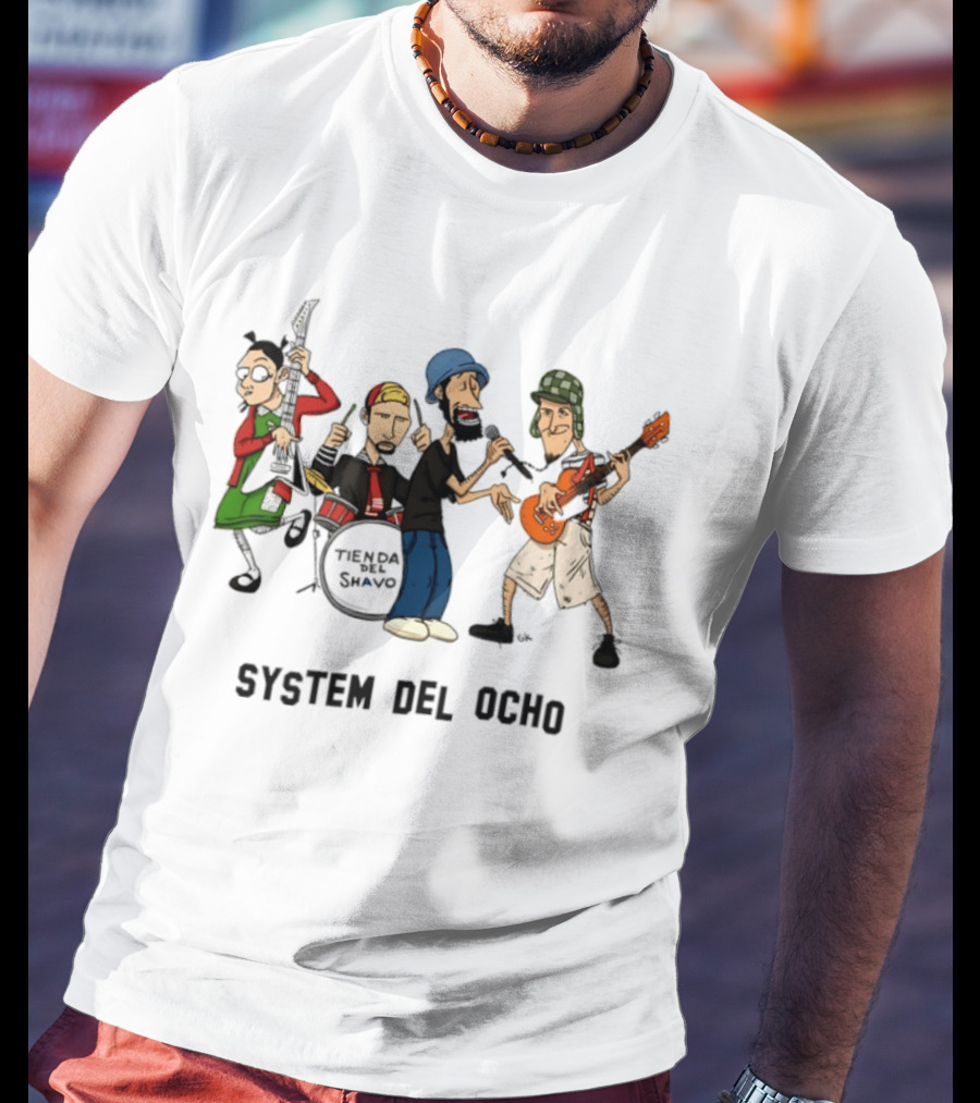 System Of A Down Tienda Shavo System Del Ocho Characters T-Shirt