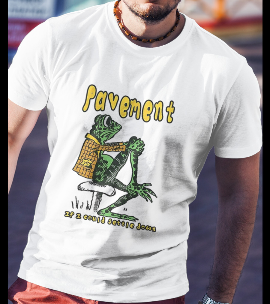 Pavement If I Could Settle Down Frog T-Shirt