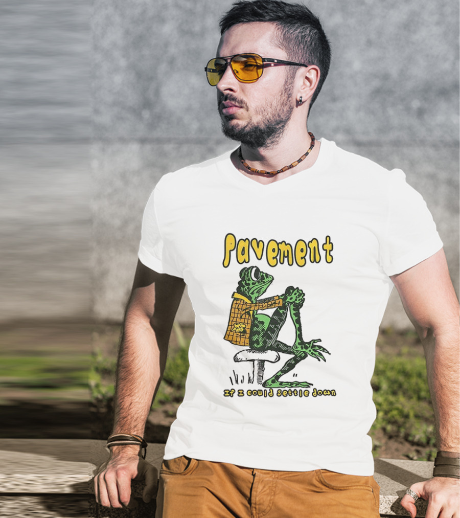 Pavement If I Could Settle Down Frog T-Shirt