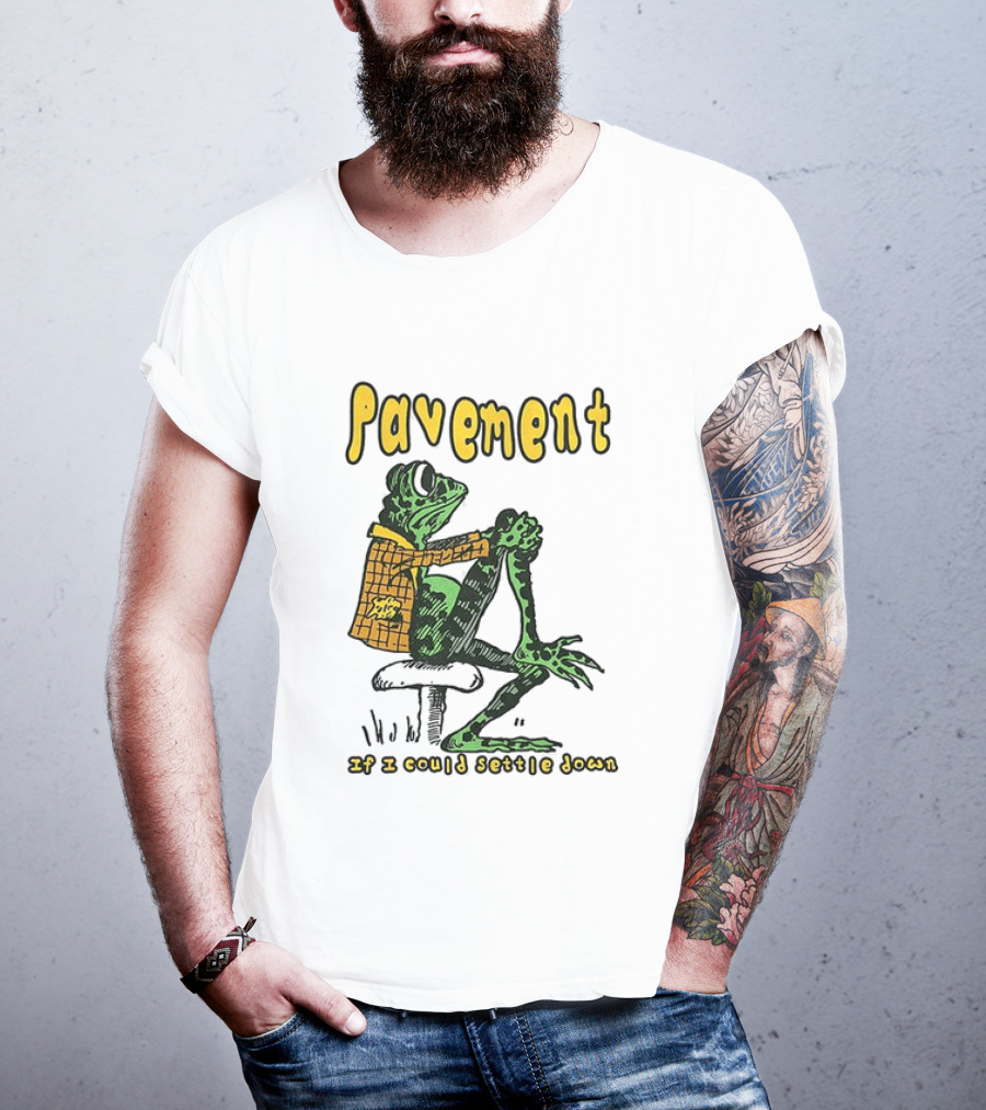 Pavement If I Could Settle Down Frog T-Shirt