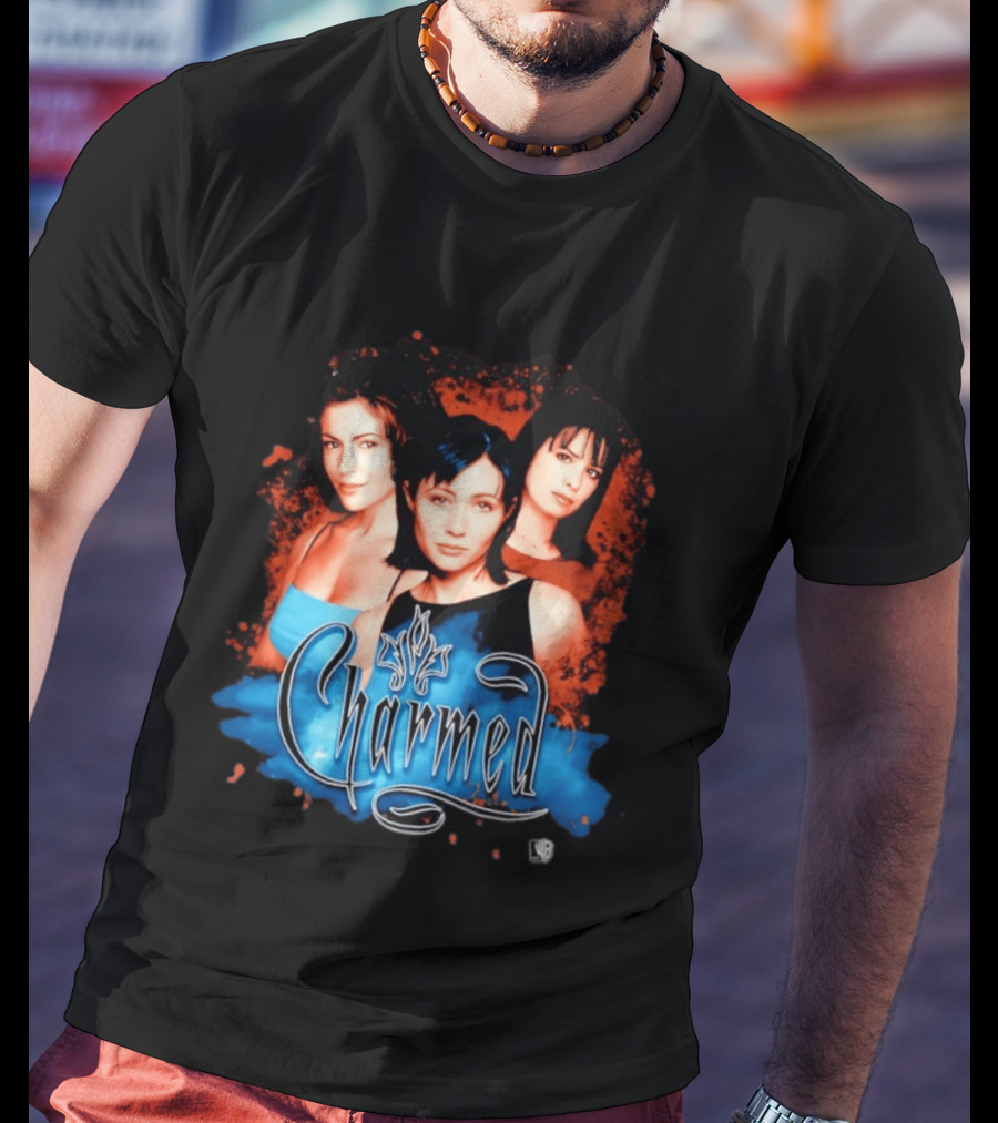 Charmed 1998 Prue Piper Phoebe Iconic Magic Sisters T-Shirt