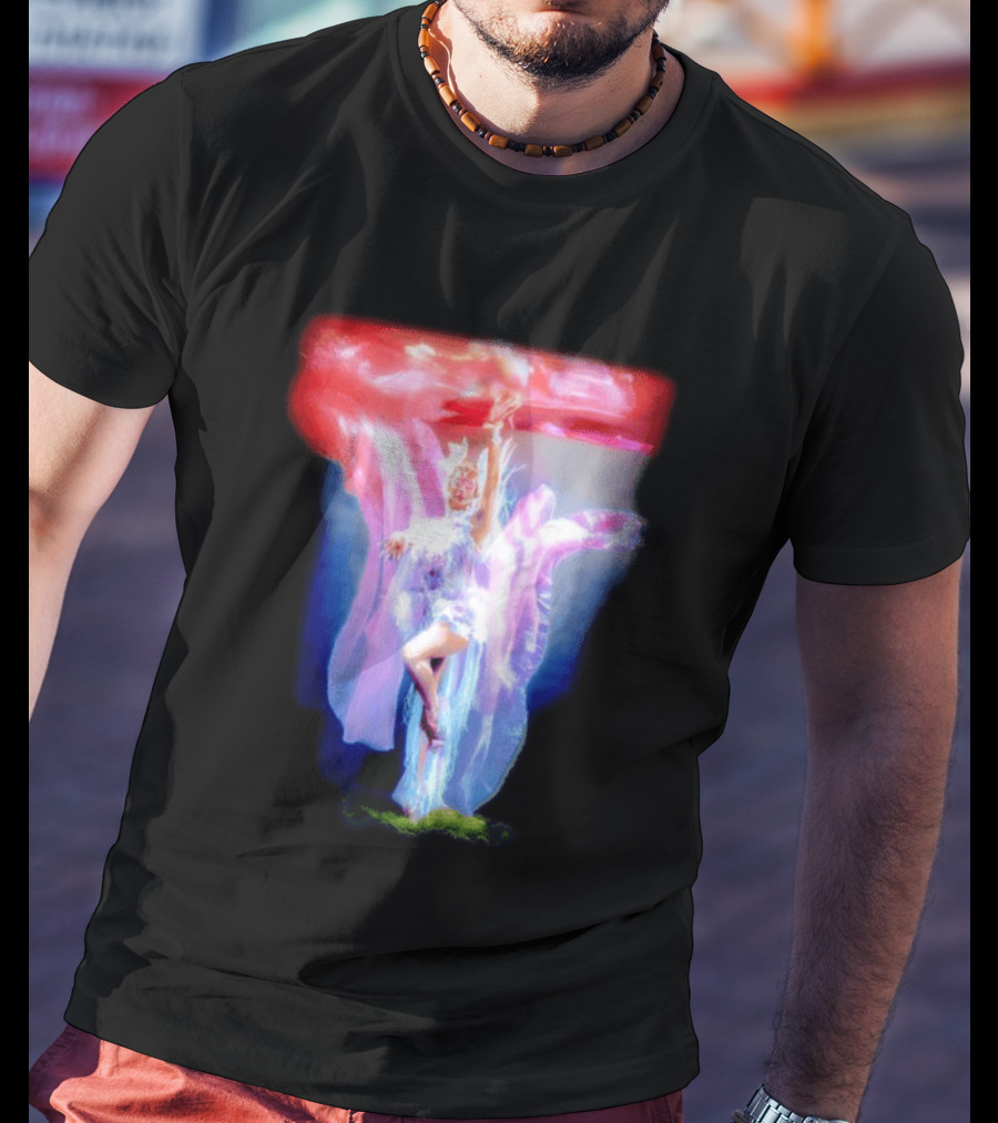 Diwata Ng Karagatan Let Them Eat Cape Enchanted Ocean Goddess Floating Fantasy T-Shirt
