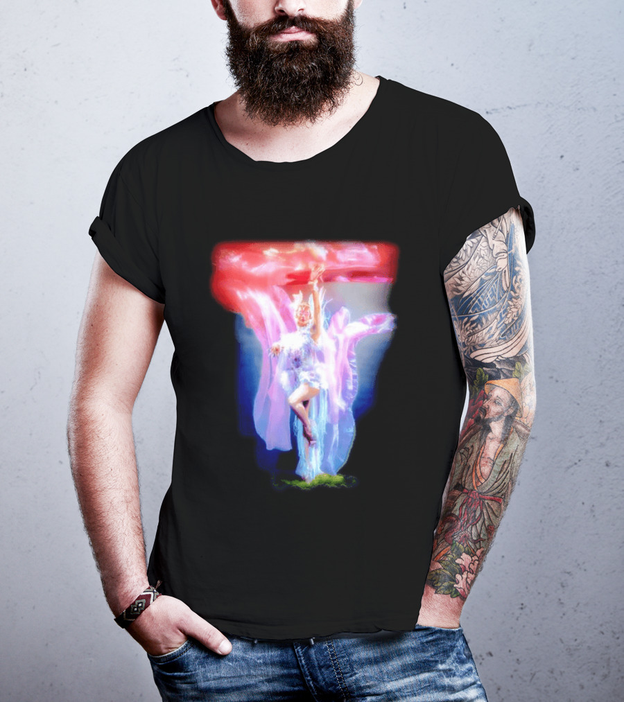 Diwata Ng Karagatan Let Them Eat Cape Enchanted Ocean Goddess Floating Fantasy T-Shirt