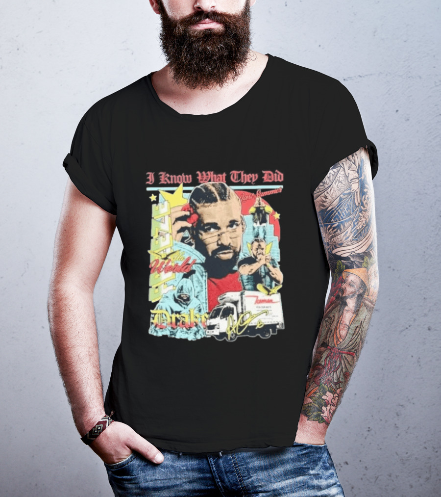 I Know What They Did Drake Freeze The World Iceman 2026 T-Shirt