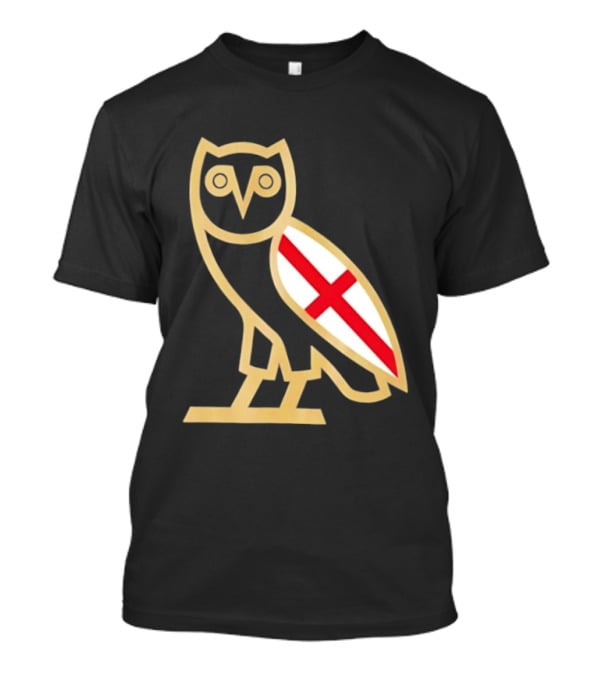 OVO Owl England Flag T-Shirt
