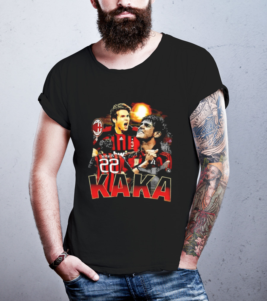 Kaká 22 AC Milan Soccer Icon Celebration 1899 T-Shirt