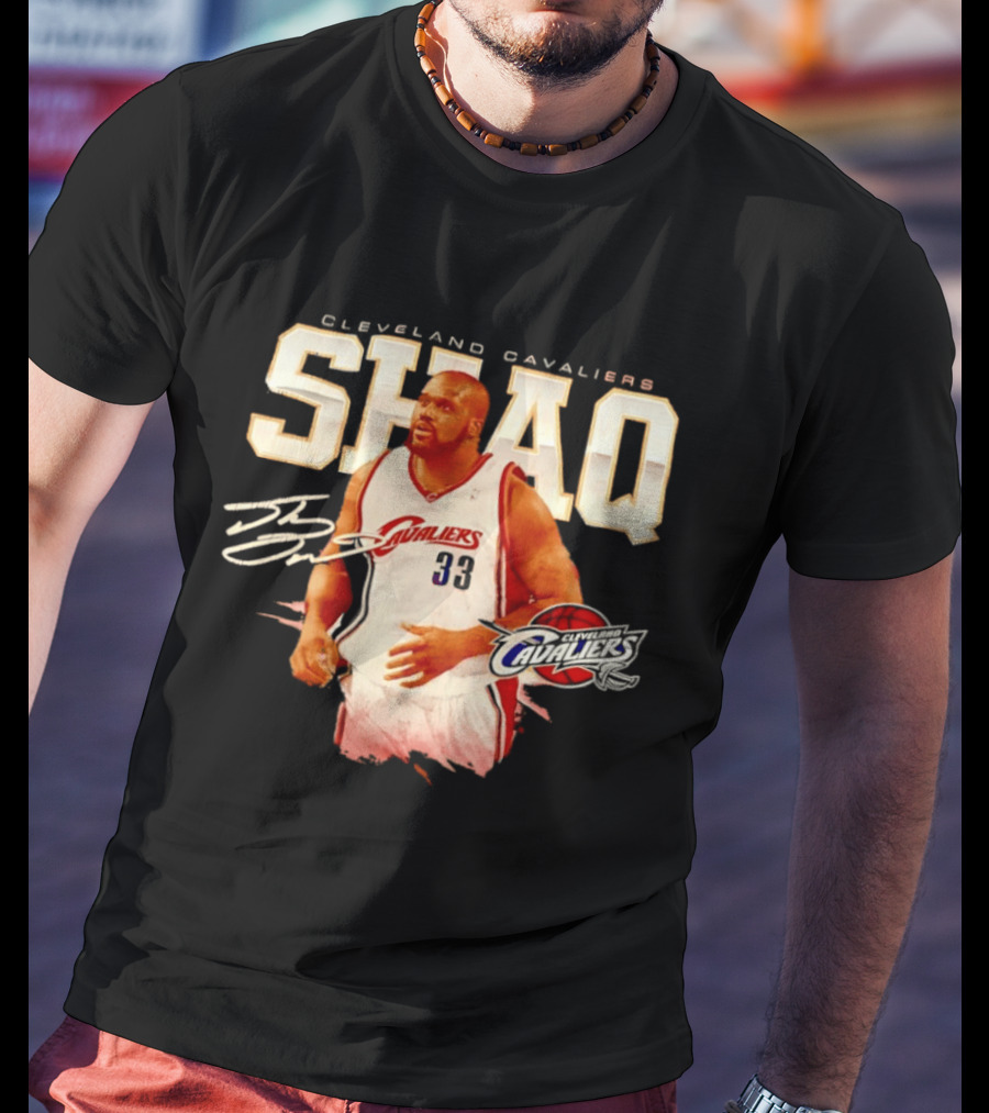 Cleveland Cavaliers Shaq 33 Shaquille O'Neal Basketball Cavaliers T-Shirt