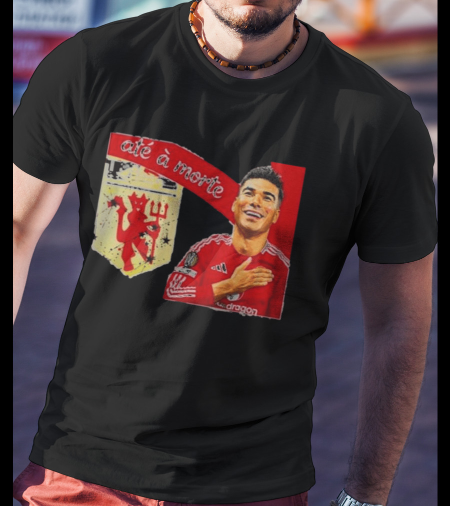 Manchester United Até à Morte Casemiro T-Shirt