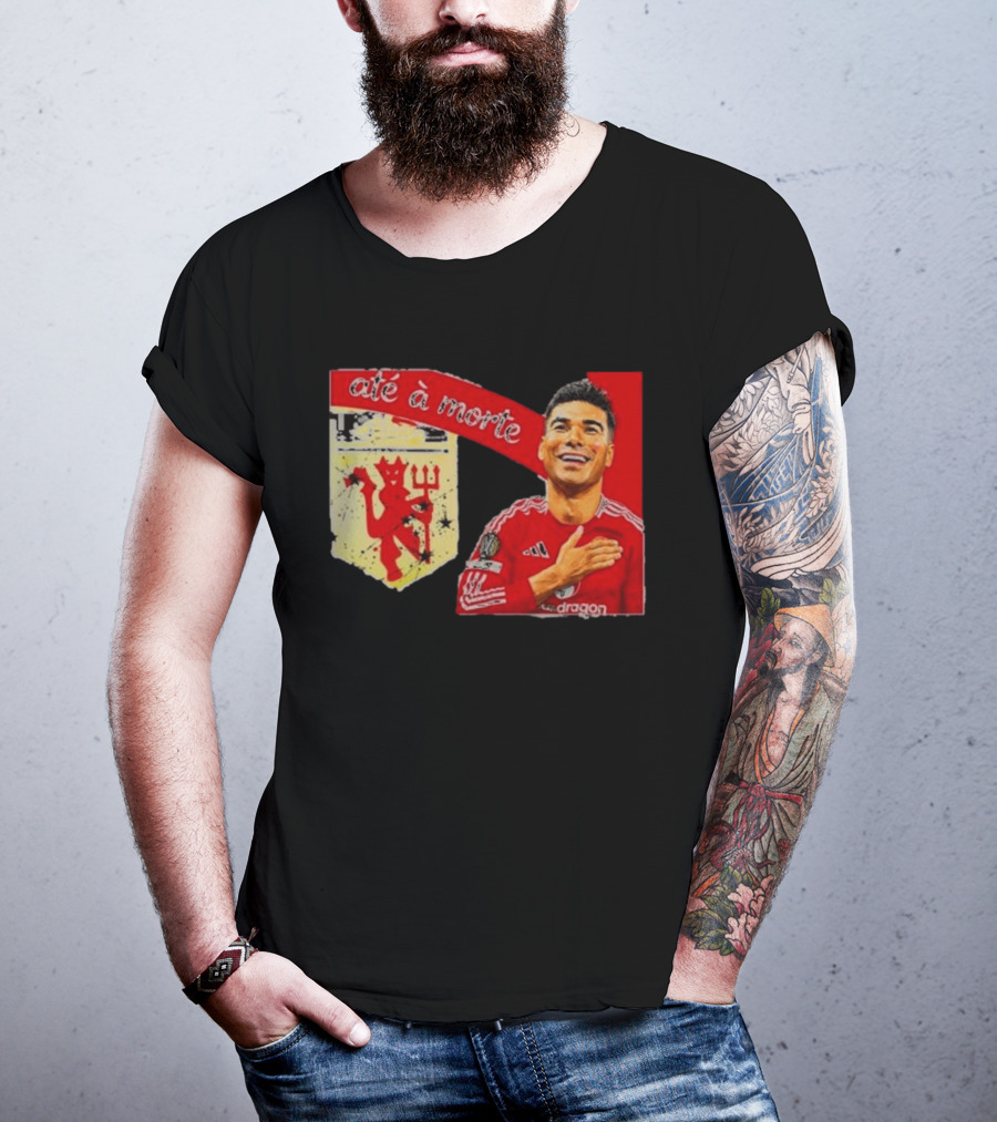 Manchester United Até à Morte Casemiro T-Shirt