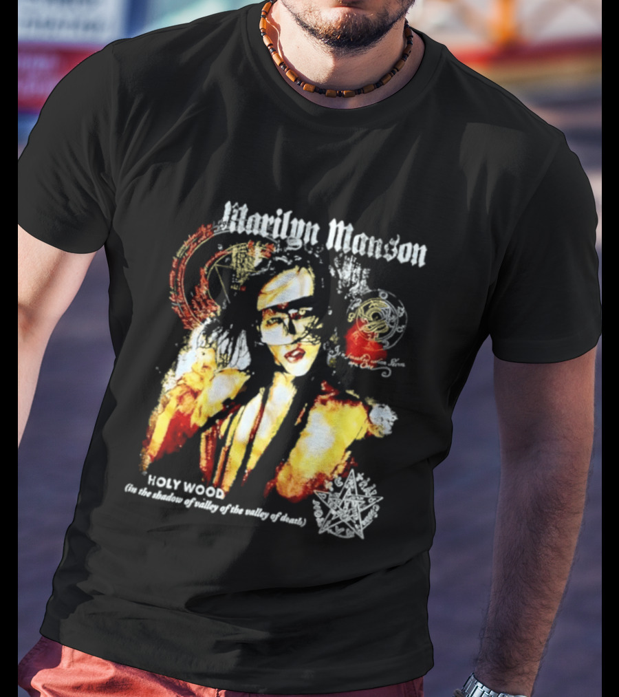 Marilyn Manson Holy Wood The Valley Of Death Album T-Shirt